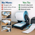 4×6 Thermal Label Roll Holder – Black